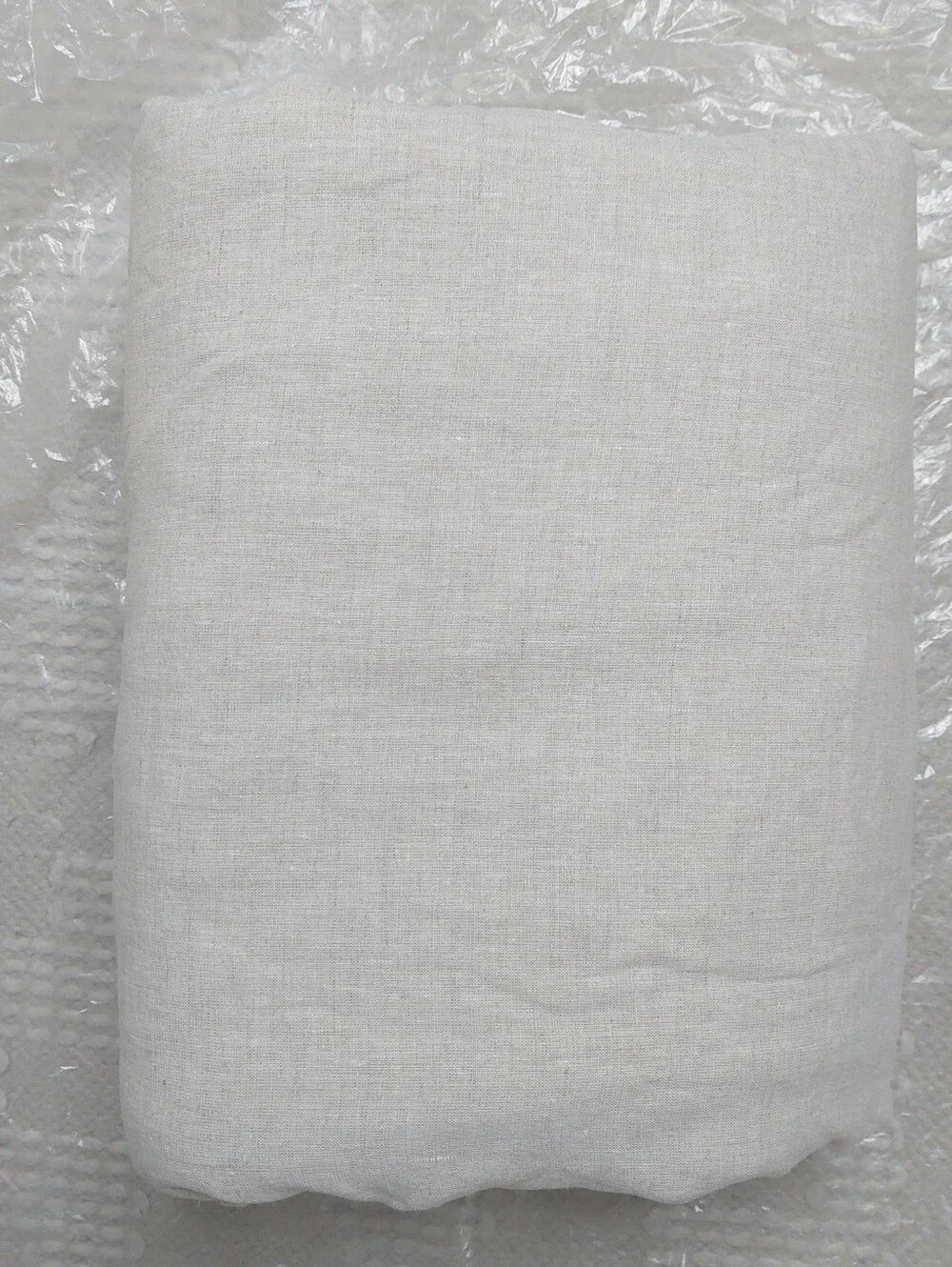 Quince European Linen Natural Chambray Duvet Cover! King/ Cal King! (728)